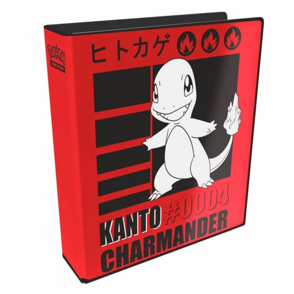 Pokémon 3 krúžkový zberateľský album - Charmander #0004