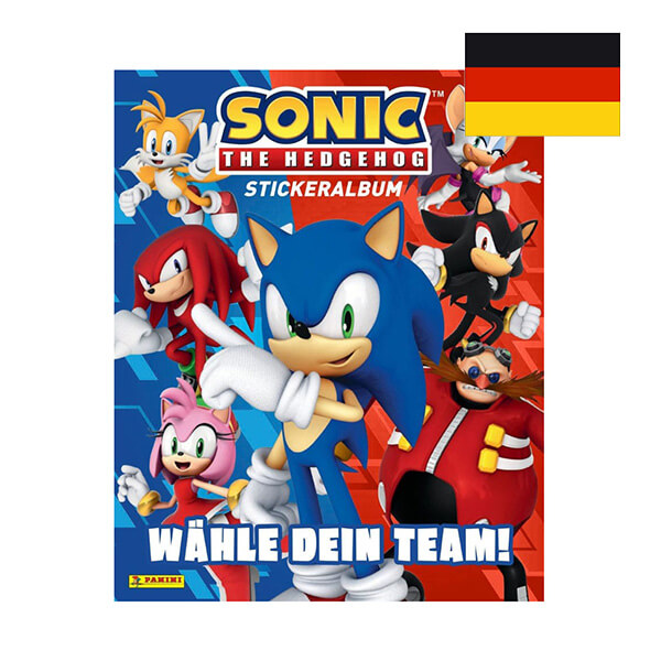 Ježko Sonic - album so samolepkami - DE