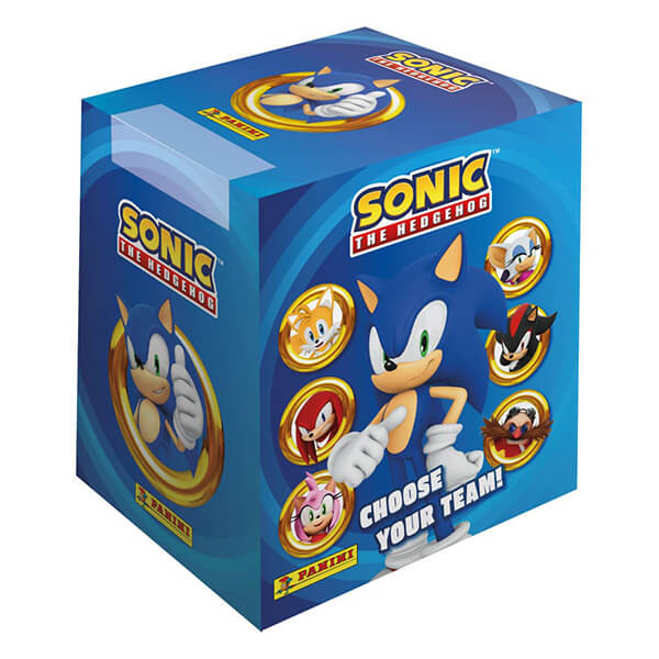 Ježko Sonic - box s nálepkami do albumu