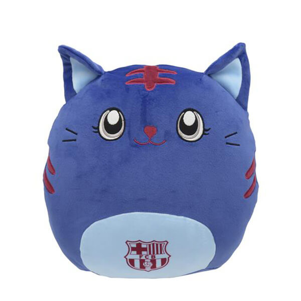 Squishy plyšák FC Barcelona - mačka - 30 cm