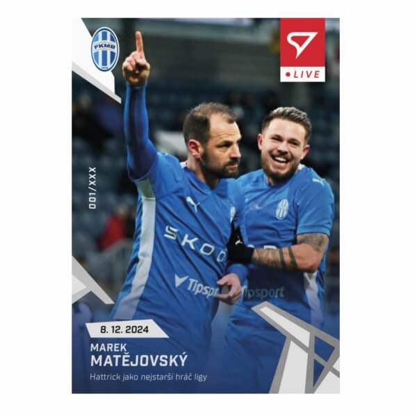 Futbalová karta Chance Liga 2024-2025 - L-33 Marek Matějovský