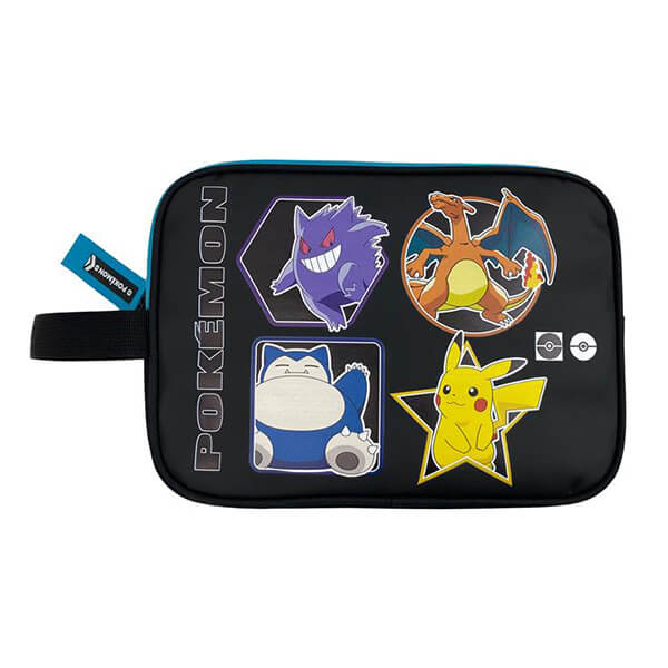 Toaletná taška Pokémon - Charizard, Pikachu, Gengar a Snorlax