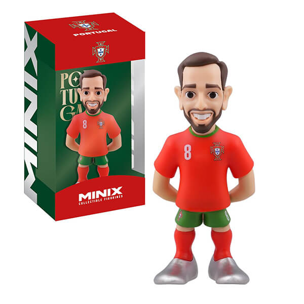 Futbalová figúrka Minix Portugal - Bruno Fernandez
