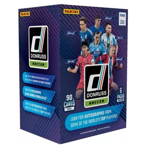 2024-2025 Panini Donruss Blaster Box - futbalové karty