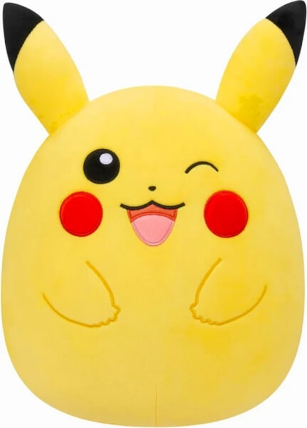 Jumbo Pokémon plyšový Pikachu mrkajúci - Squishmallows - 60 cm