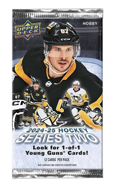 2024-2025 NHL Upper Deck Series Two Hobby Balíček - hokejové karty
