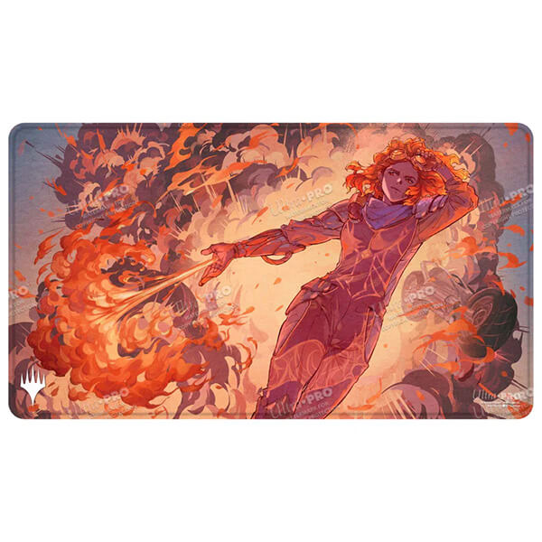 Hrací podložka Magic the Gathering - Aetherdrift Chandra’s Ignition (Stitched)