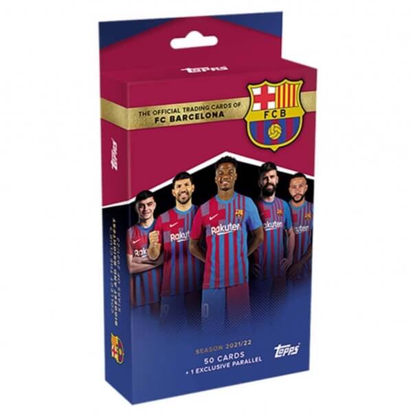2021-2022 Topps FC Barcelona Official Team Set - futbalové karty