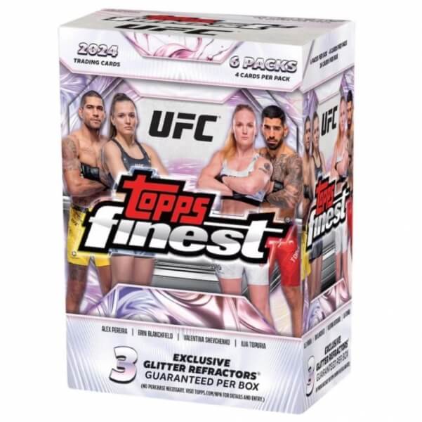 Topps UFC Finest Blaster Box 2024 - zberateľské karty  MMA