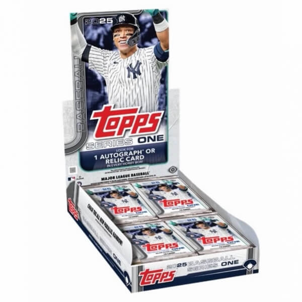 2025 Topps Series 1 Baseball Hobby Box - zberateľské karty MLB