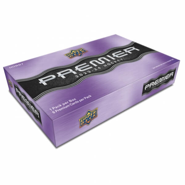 2023-2024 NHL Upper Deck Premier hobby box - hokejové karty