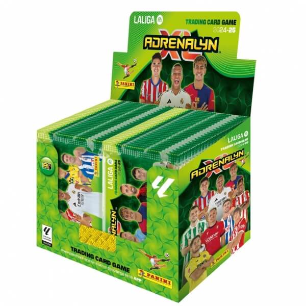 Futbalové karty Panini LaLiga 2024/2025 Adrenalyn Booster Box