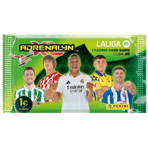 Futbalové karty Panini LaLiga 2024/2025 Adrenalyn Booster Balíček