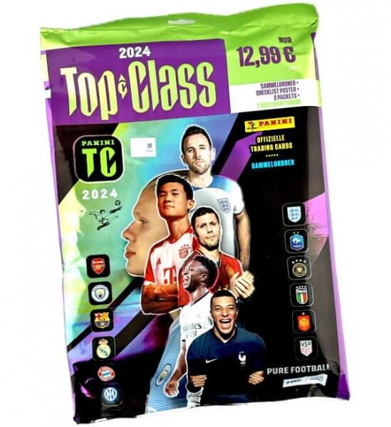 Futbalové karty Panini Top Class 2024 - Starter Set - DE