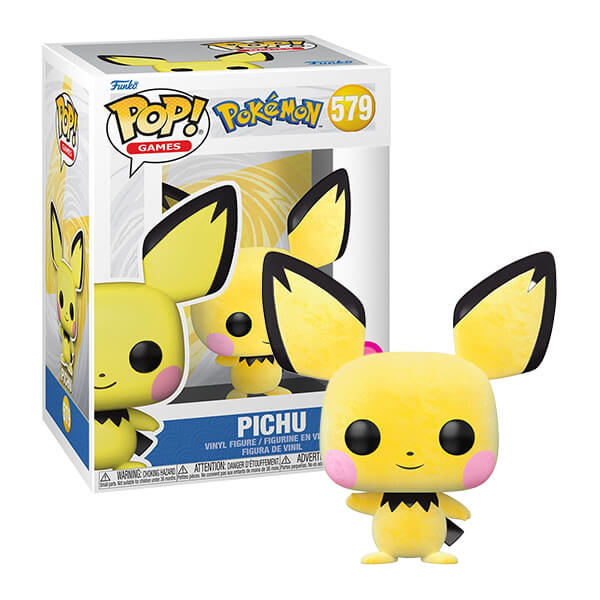 Pokémon POP! figúrka Pichu #579 - Exclusive version Flocked - 9 cm