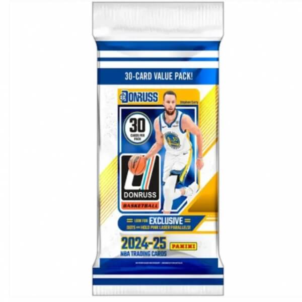 2024-2025 NBA karty Panini Donruss Basketball Fat Pack