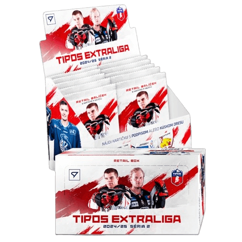 Hokejové karty Tipos Extraliga 2024/25 - Retail box - 2. seria