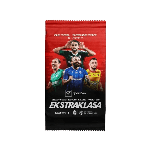 Futbalové karty Ekstraklasy 2024-2025 Retail balenie 1. séria