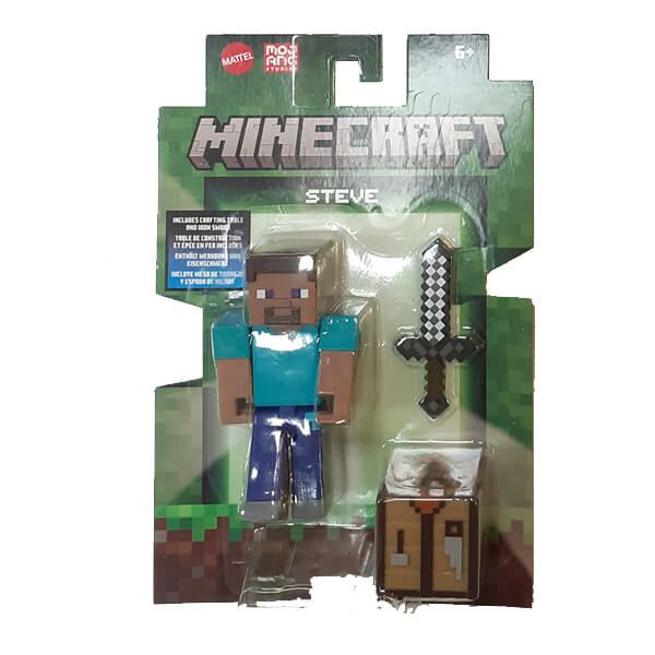 Minecraft pohyblivá figúrka - Steve - 8 cm