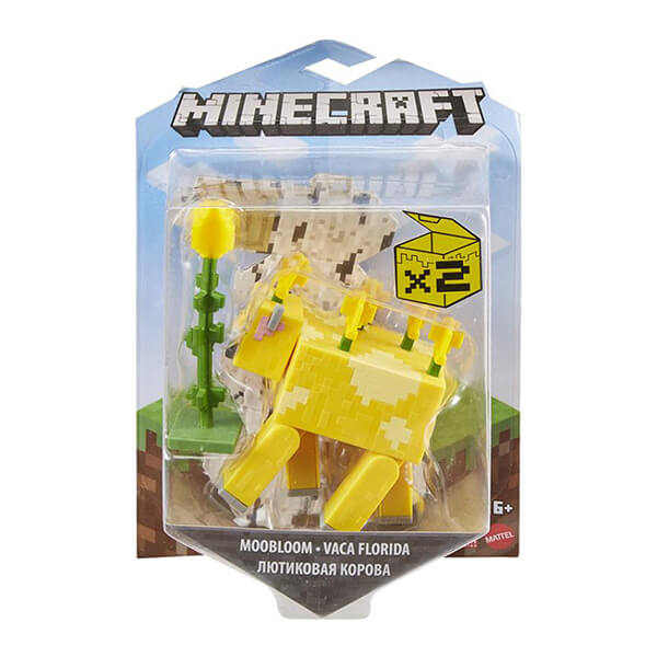 Minecraft pohyblivá figúrka - Moobloom - 8 cm