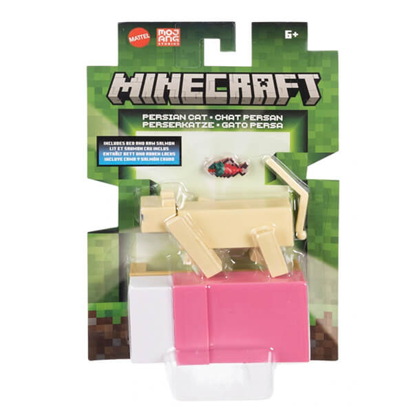 Minecraft pohyblivá figúrka - Perzská mačka - 8 cm
