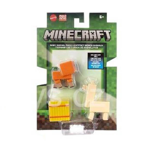 Minecraft pohyblivá figúrka - Baby animal pack - 8 cm