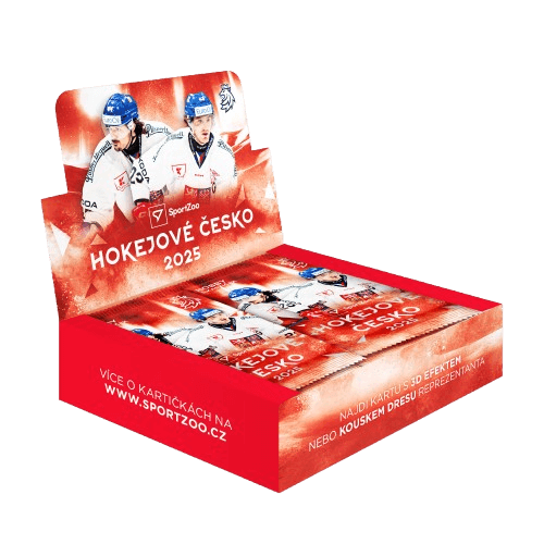 Hokejové karty Hokejové Česko 2025 Hobby Box
