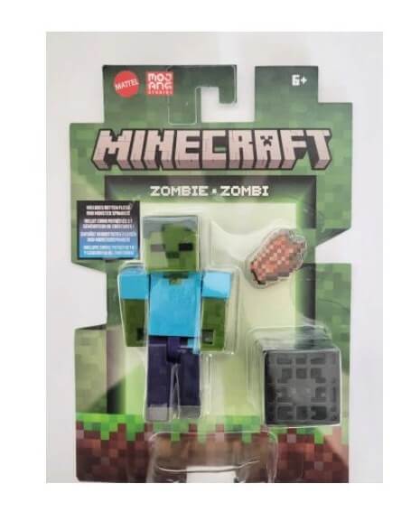 Minecraft pohyblivá figúrka - Zombie - 8 cm