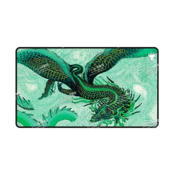 Hracia podložka MTG - Tarkir Dragonstorm Teval, Arbiter of Virtue (obšitá)