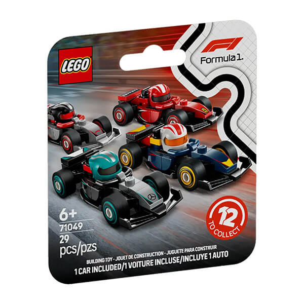 LEGO zberateľské mini pretekárske autá Formula 1 - Mystery Pack