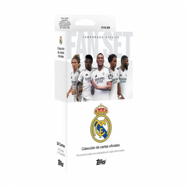 2024-2025 Topps Real Madrid Fan Set - Futbalové karty