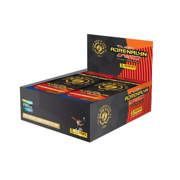 Fútbalové karty FIFA Club World Cup 2025 ADRENALYN Fatpack box