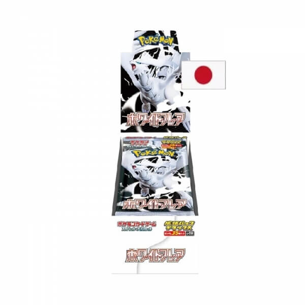Pokémon Scarlet and Violet White Flare Jumbo Booster Box 4x35 - japončina