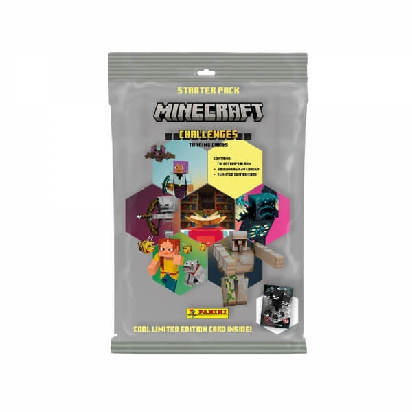 Minecraft: Challenges zberateľské karty - Starter pack - DE