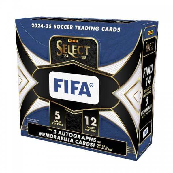 2024-2025 Panini Select FIFA Hobby Box - futbalové karty
