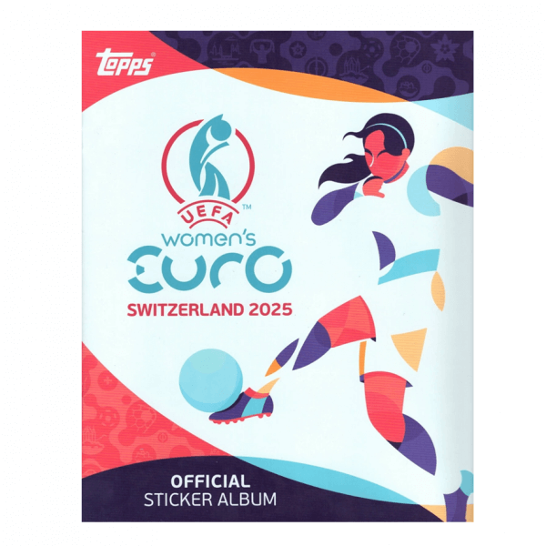 Topps EURO 2025 Women Album na nálepky