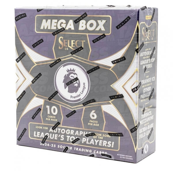 2024-2025 Panini Select Premier League Mega Box - Futbalové karty