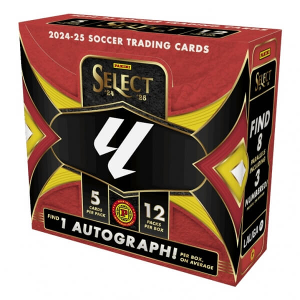 24-25 Panini Select La Liga Soccer Hobby International Box - futbalové karty