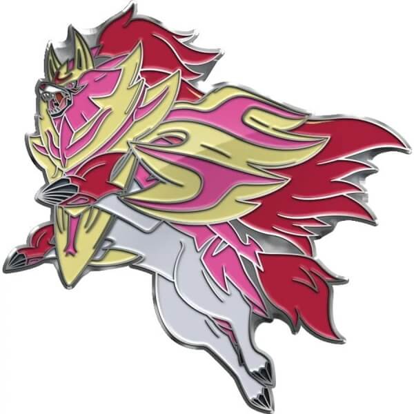 Pokémon odznak Shiny Zamazenta