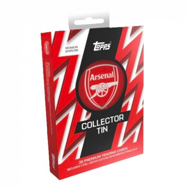 2025-2026 Topps Collector Tin - Arsenal - Futbalové karty