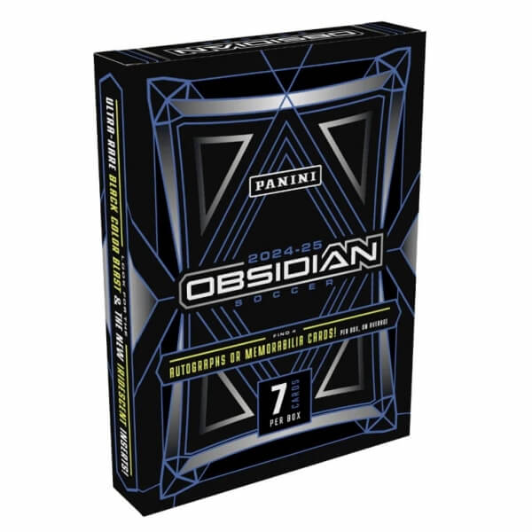 2024-2025 Panini Obsidian Soccer Hobby Box - futbalové karty