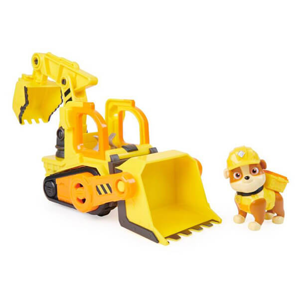 Figúrka Paw Patrol Rubble s buldozérom