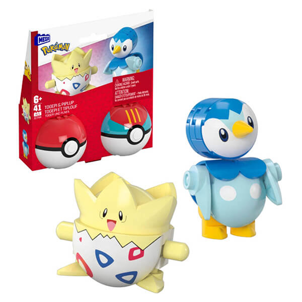 Pokémon stavebnice Mega - Togepi a Piplup + Poké Ball