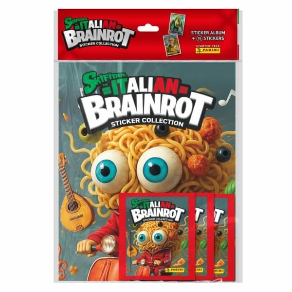 Italian Brainrot - Štartovacia sada - album a samolepky