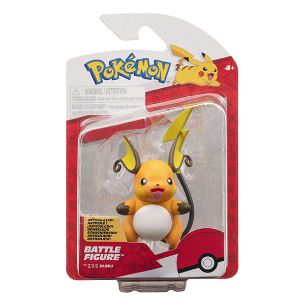 Pokémon akčná figúrka Raichu - 5 cm