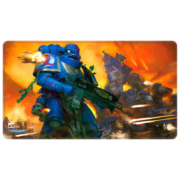Hracia podložka Warhammer 40,000 - Space Marines - Adeptus Astartes (obšitá)