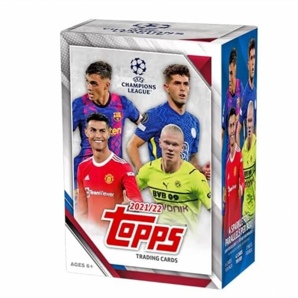 2021-2022 Topps UEFA Champions League Value Box - futbalové karty