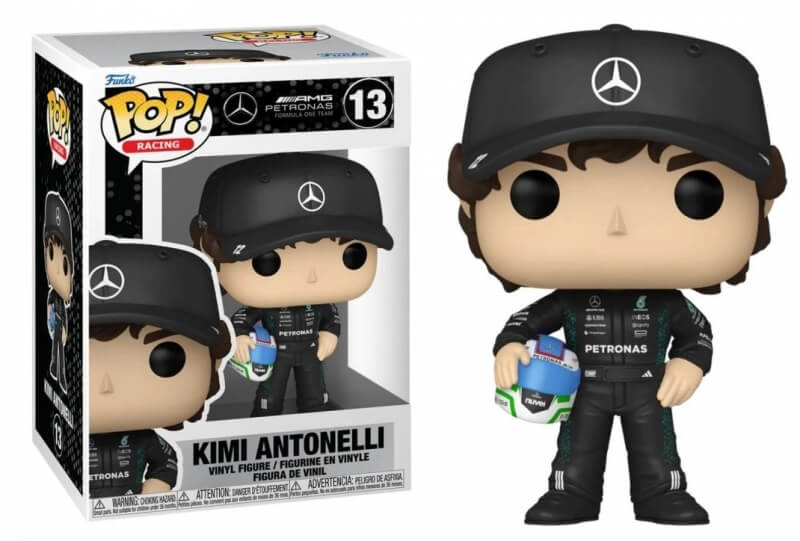 Funko POP! figúrka Racing AMG Petronas Formula One Team - Kimi Antonelli #13 - 9 cm