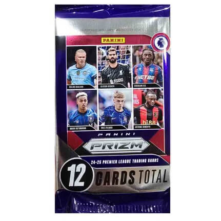 2024-2025 Panini Prizm Premier League Soccer Hobby balíček - futbalové karty