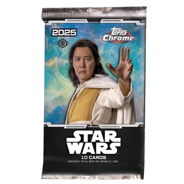 2025 Topps Star Wars Chrome - Hobby Balíček